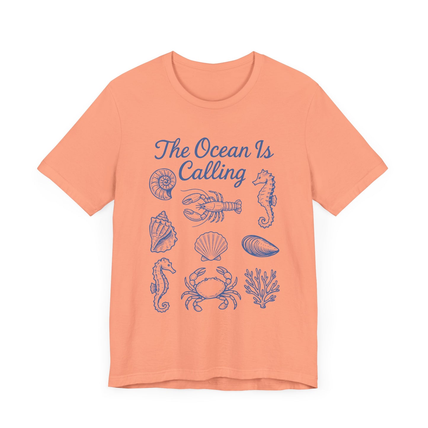 The ocean is calling ,Summer vibes tee