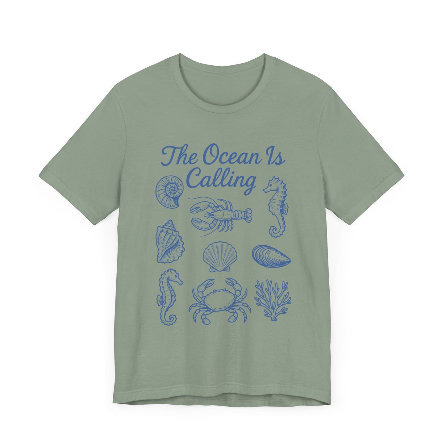 The ocean is calling ,Summer vibes tee