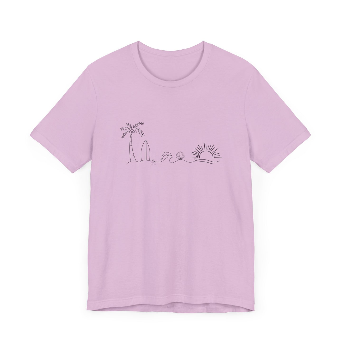 Minimal summer vibes shirt
