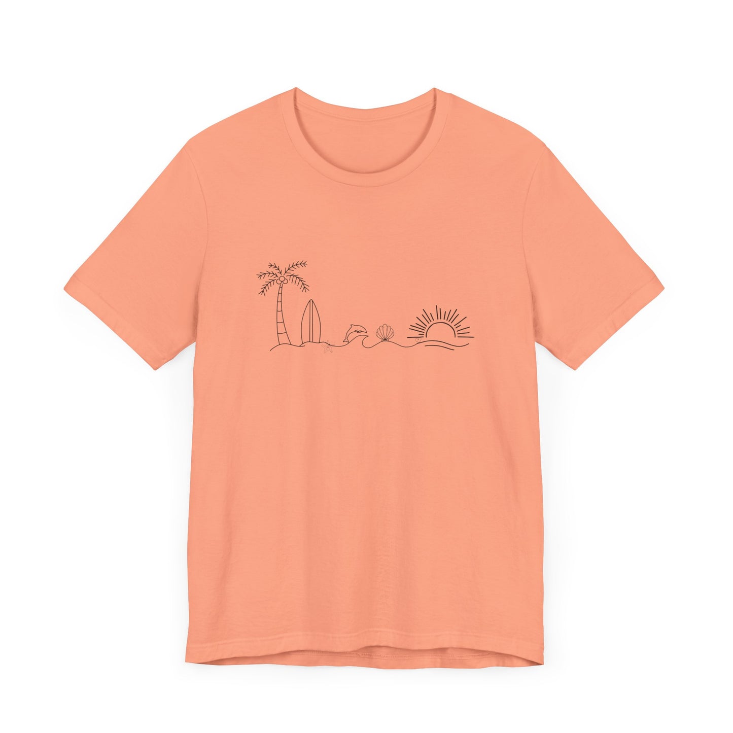 Minimal summer vibes shirt
