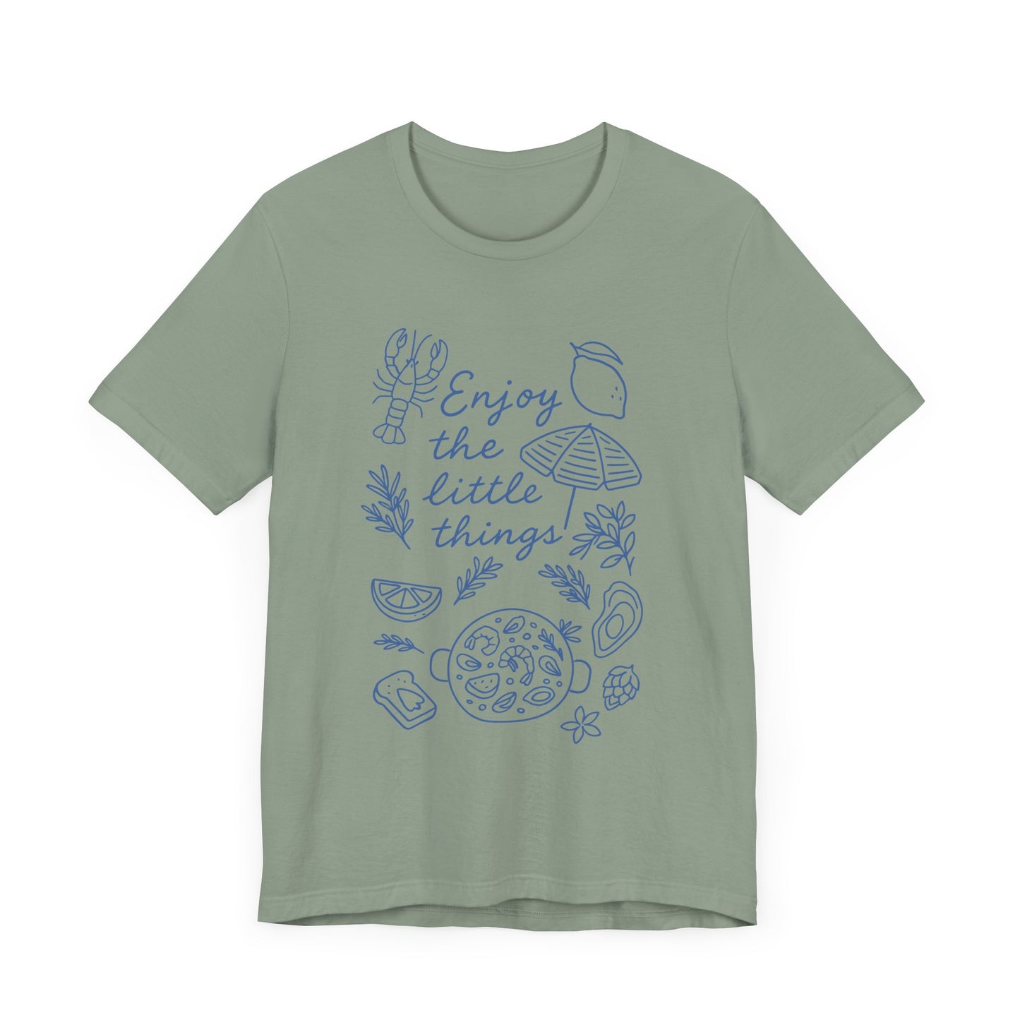 Enjoy the little things shirt, sea food tee ,Summer vibes tee