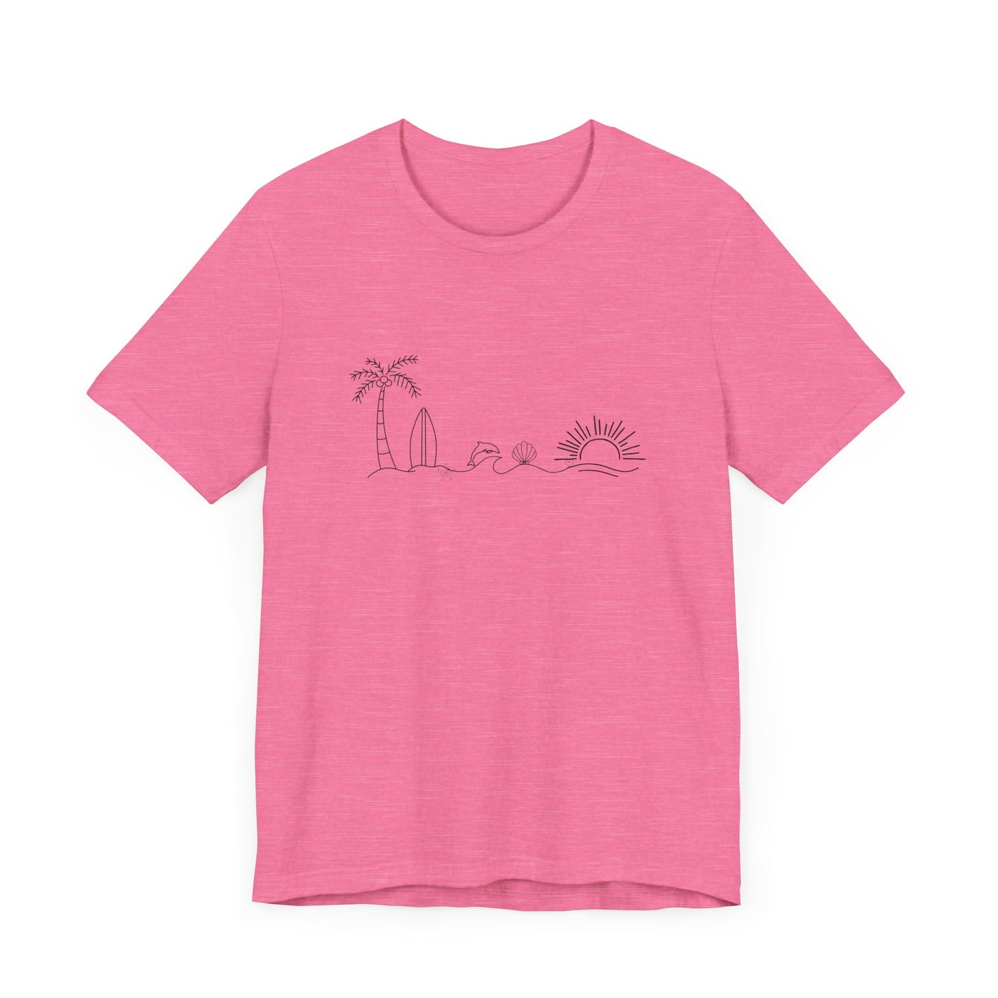 Minimal summer vibes shirt
