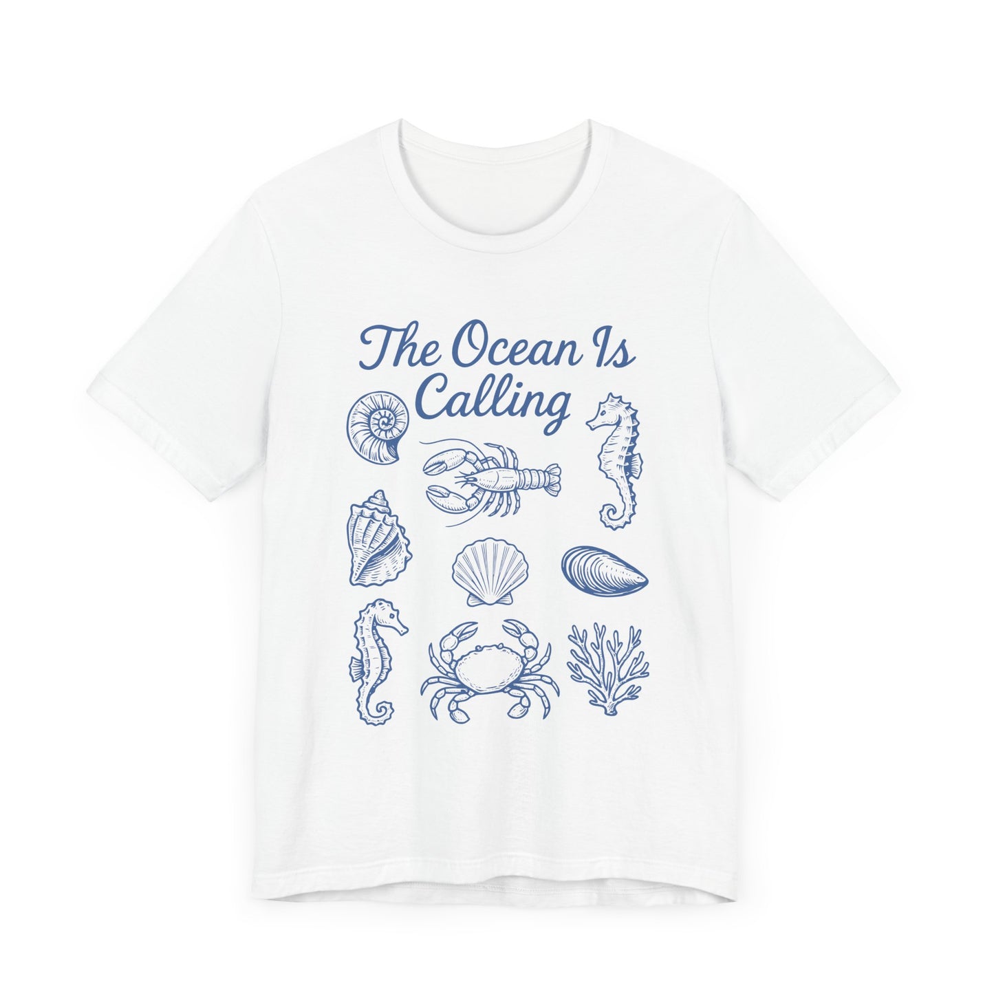 The ocean is calling ,Summer vibes tee