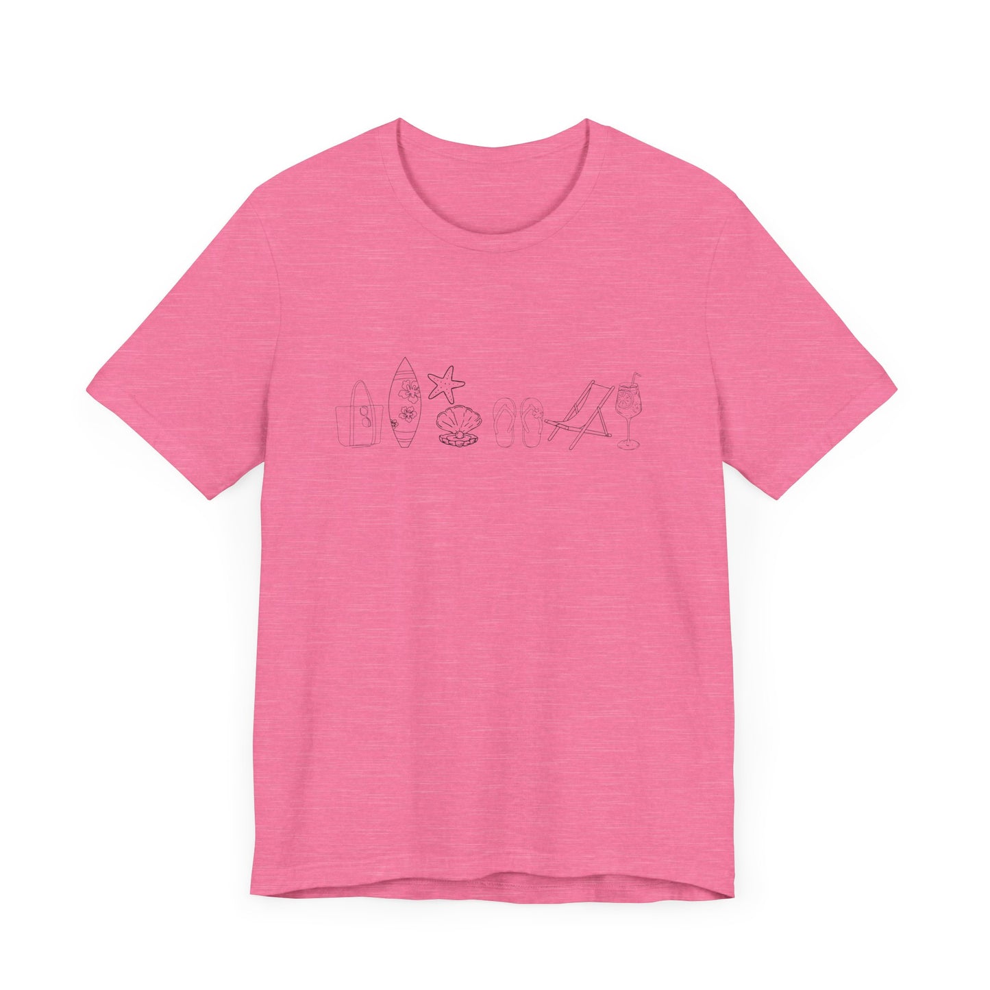 Beach day minimalist shirt
