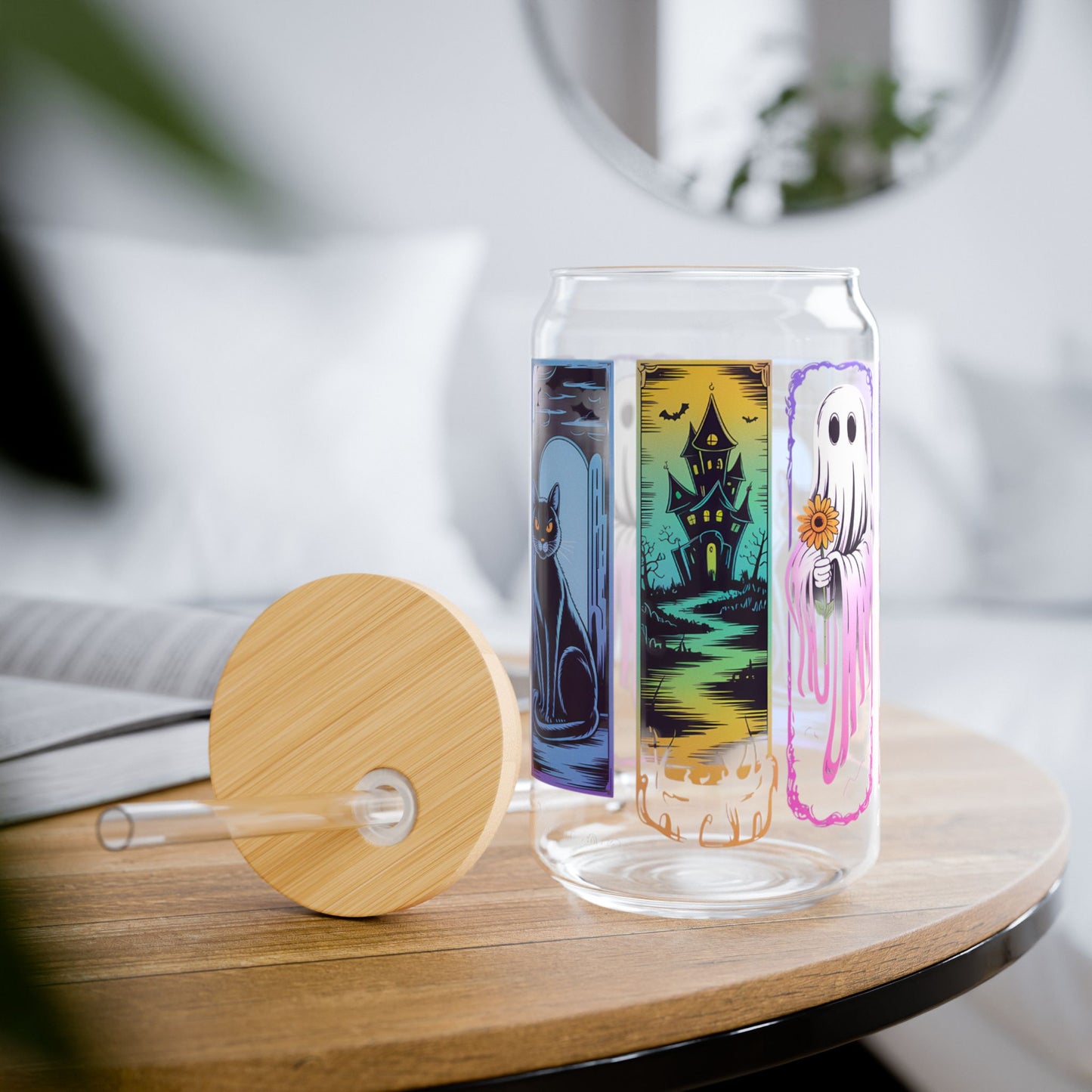 Libbey Glass Can – Haunted Halloween Edition