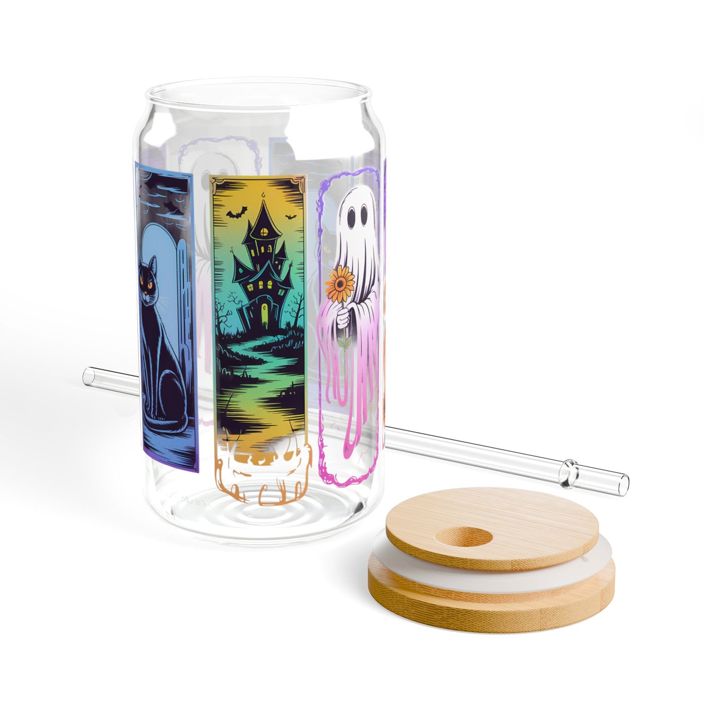 Libbey Glass Can – Haunted Halloween Edition