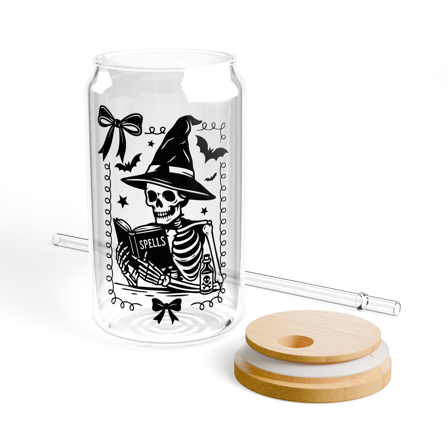 Whispers of Autumn – Skeleton Libbey Glass Can