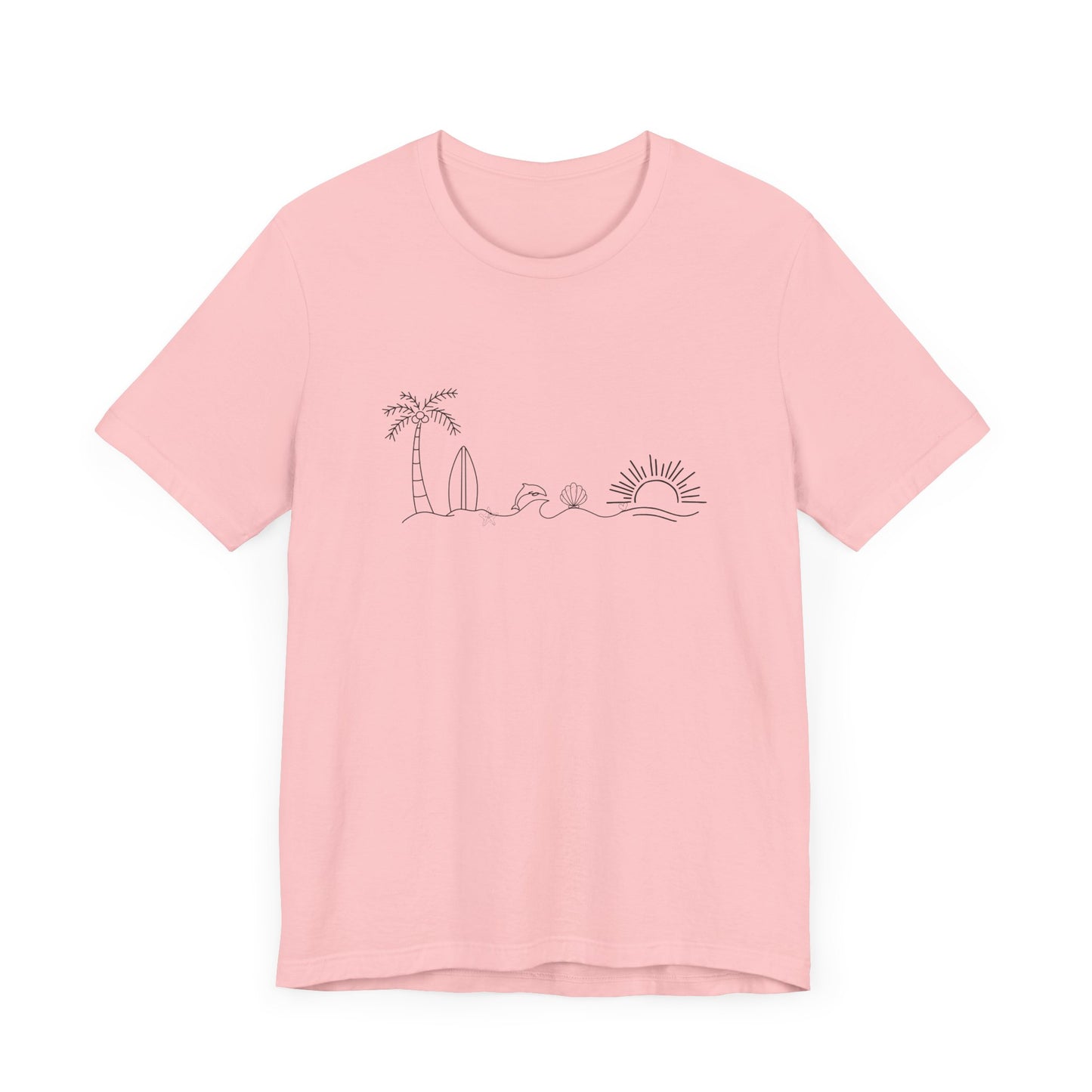 Minimal summer vibes shirt