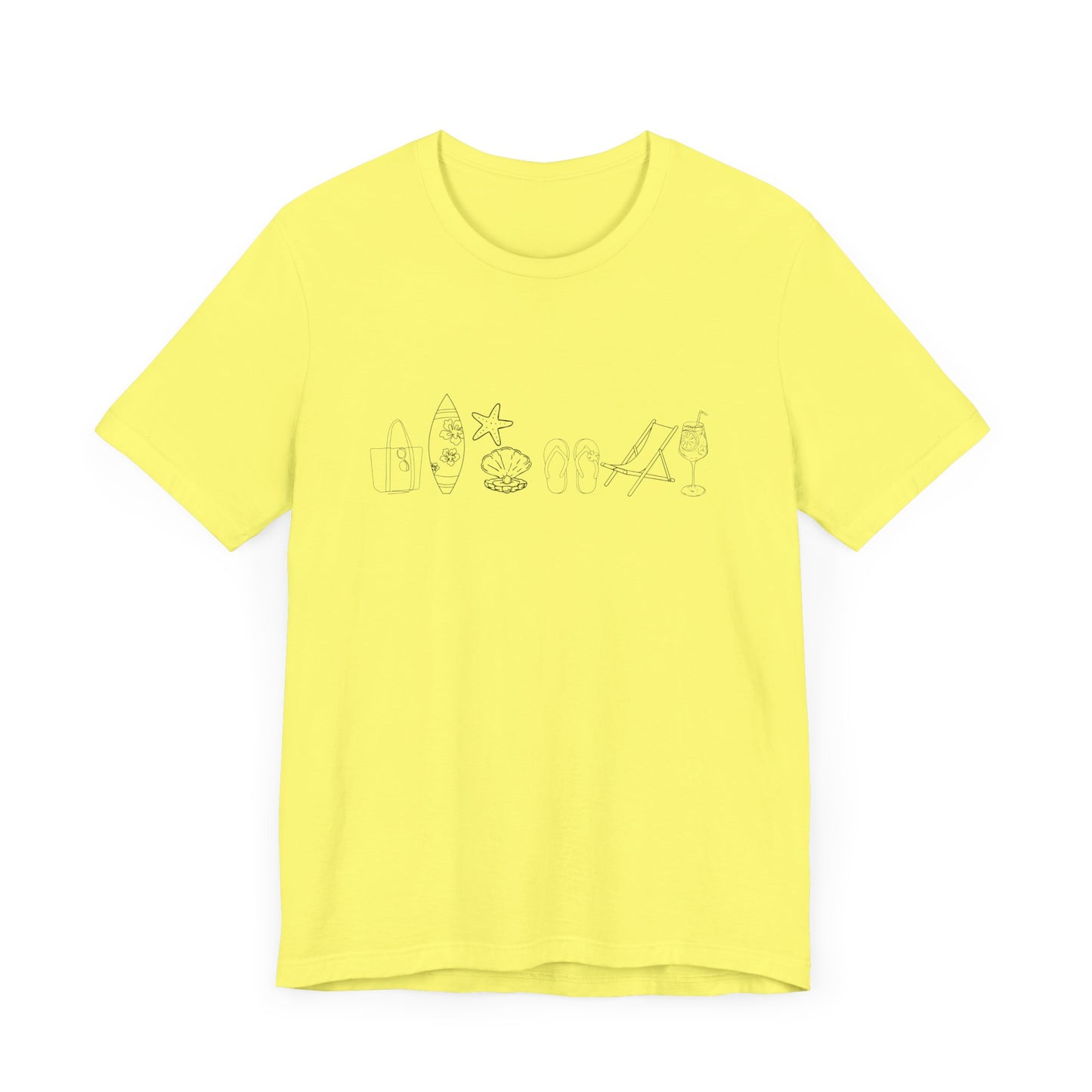 Beach day minimalist shirt