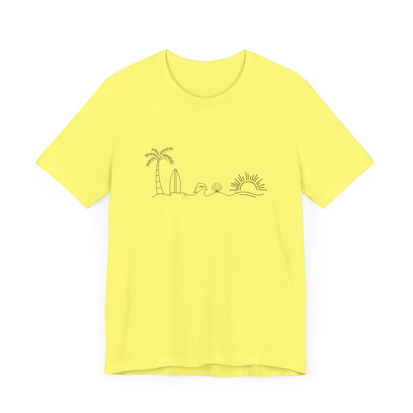 Minimal summer vibes shirt