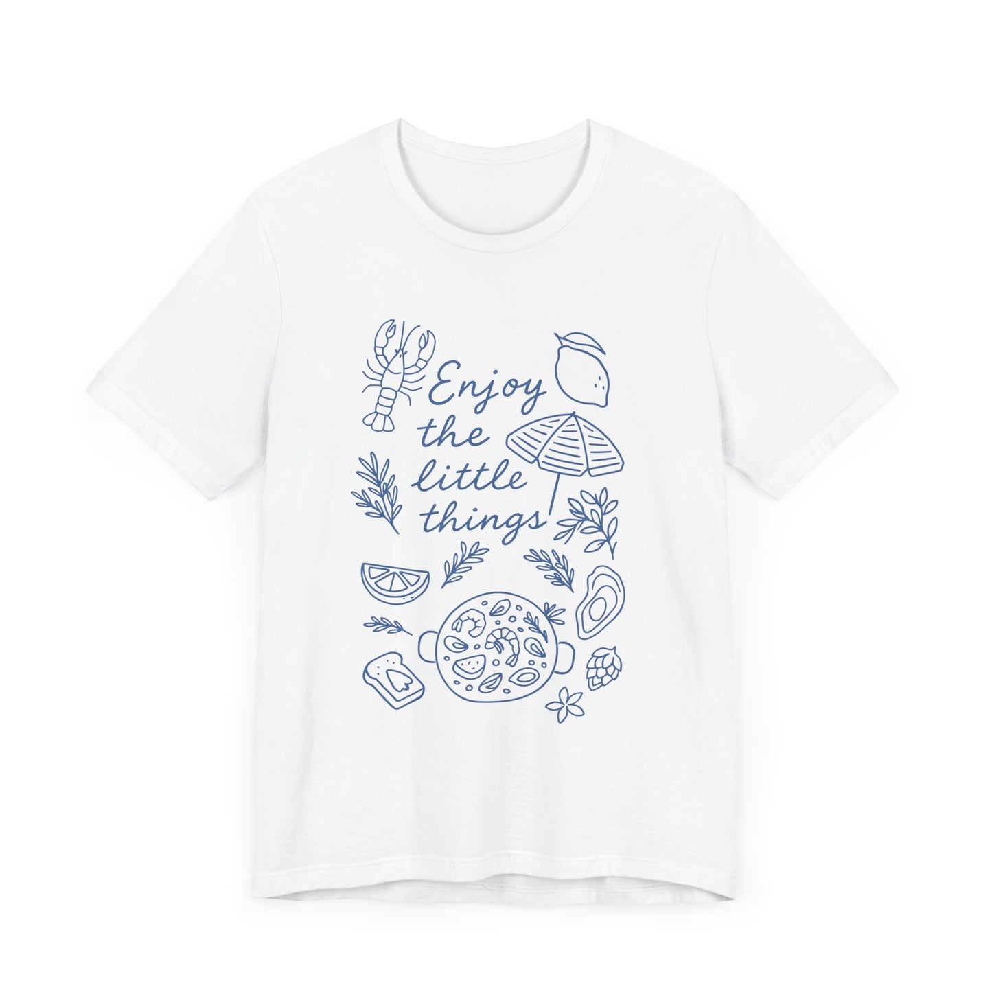 Enjoy the little things shirt, sea food tee ,Summer vibes tee