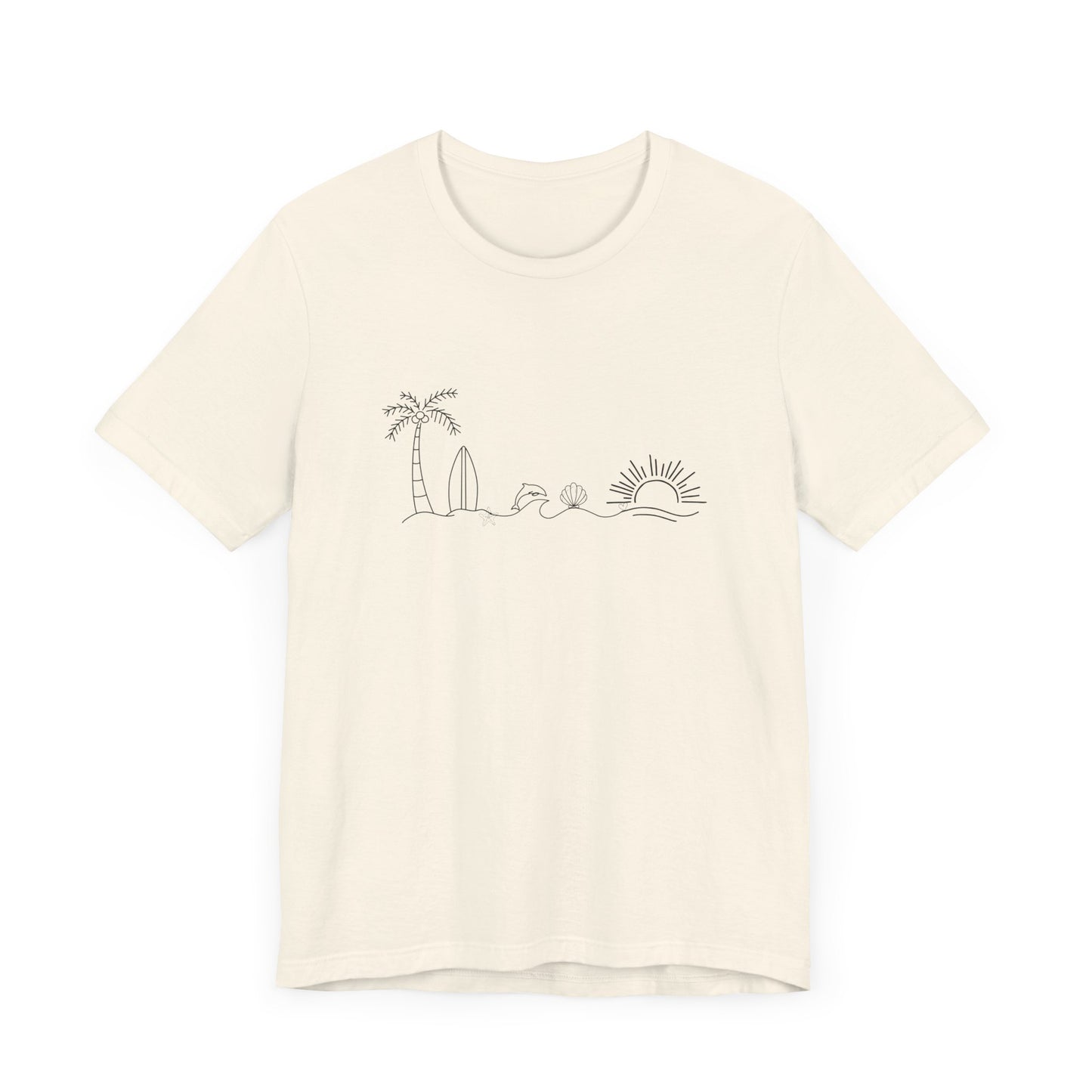 Minimal summer vibes shirt