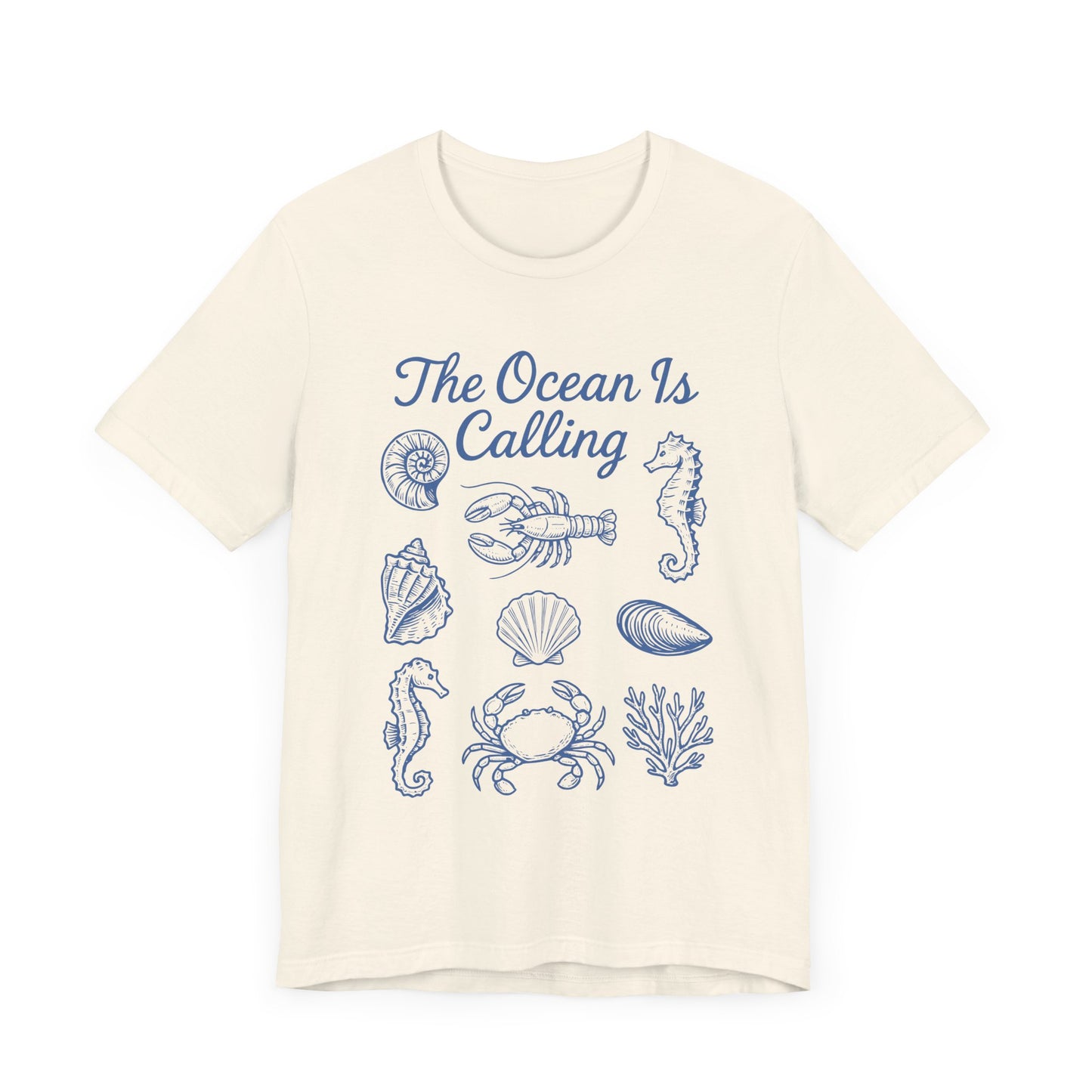 The ocean is calling ,Summer vibes tee