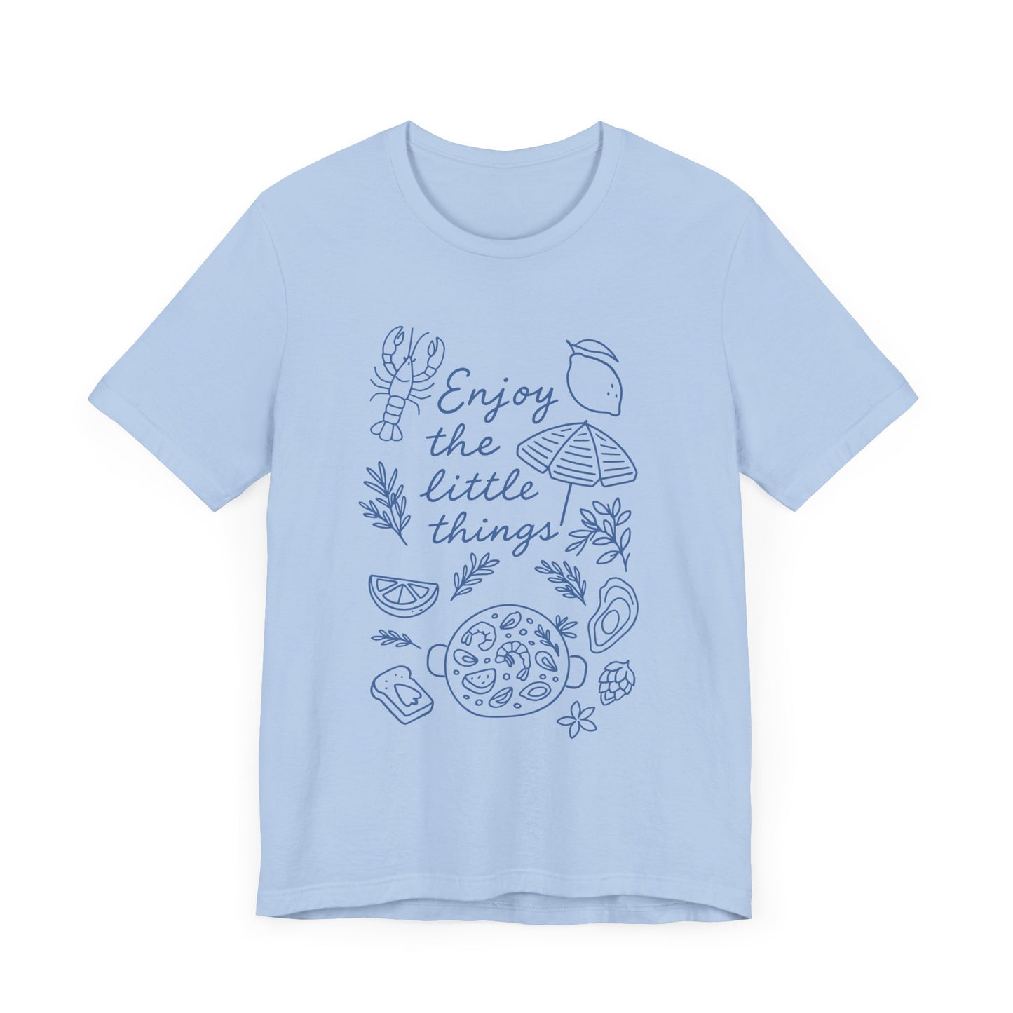 Enjoy the little things shirt, sea food tee ,Summer vibes tee