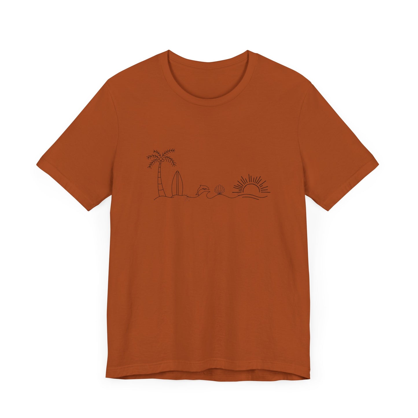 Minimal summer vibes shirt