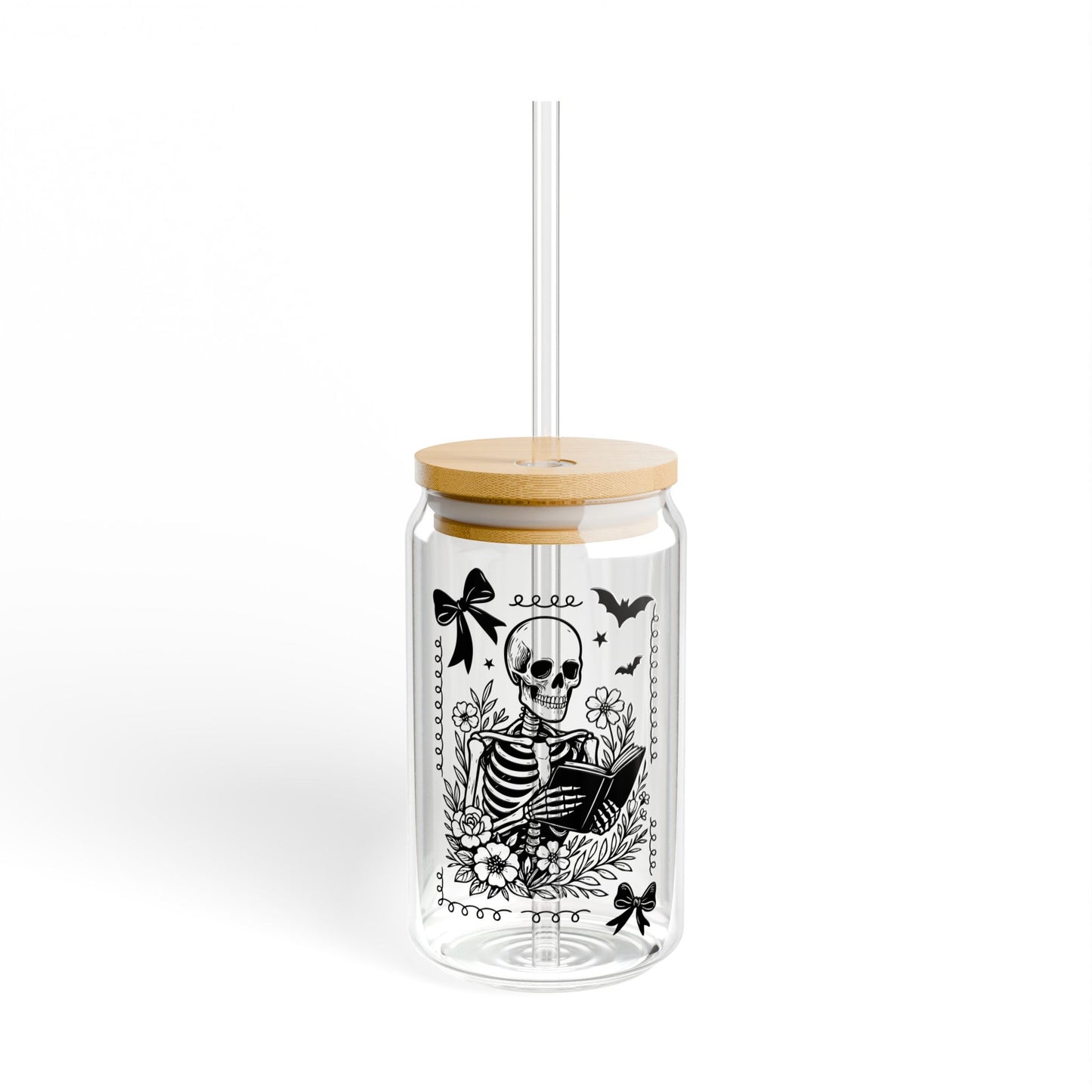 Whispers of Autumn – Skeleton Libbey Glass Can