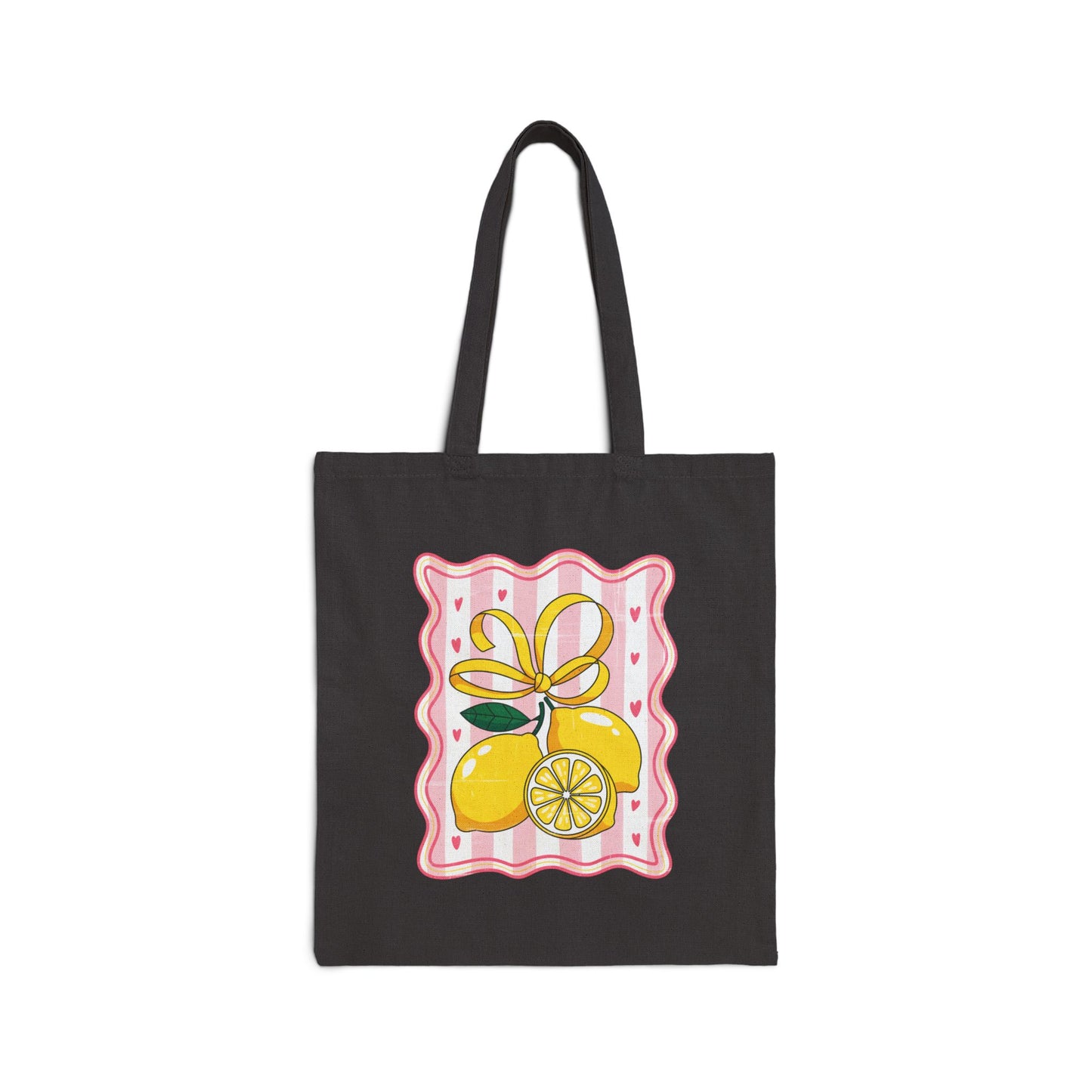 Lemon Canvas Tote Bag