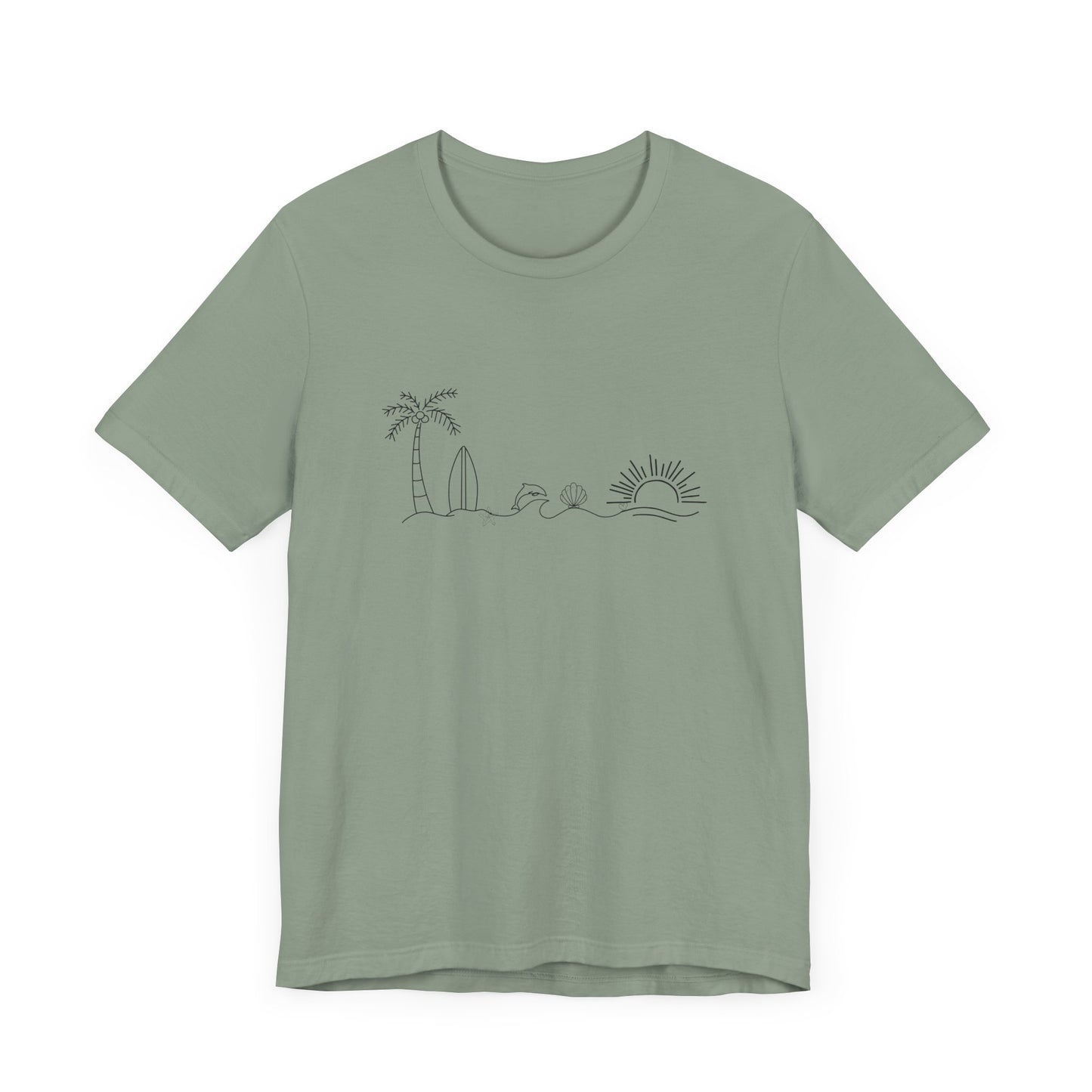 Minimal summer vibes shirt