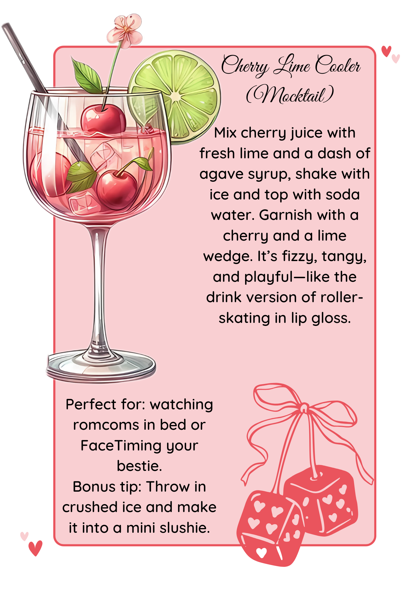25 cocktails and mocktails recipes