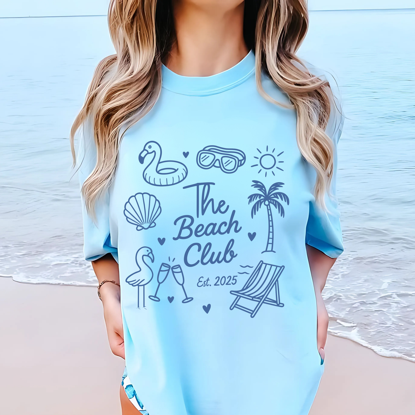 The beach club summer shirt