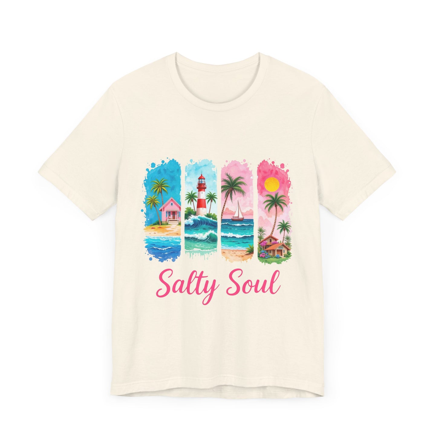 Salty soul summer T-Shirt - Summer Vibe Unisex Tee
