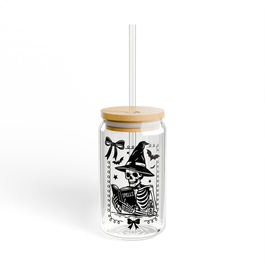 Whispers of Autumn – Skeleton Libbey Glass Can 