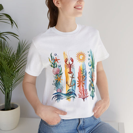 Under sea summer time T-Shirt - Summer Vibe Unisex Tee
