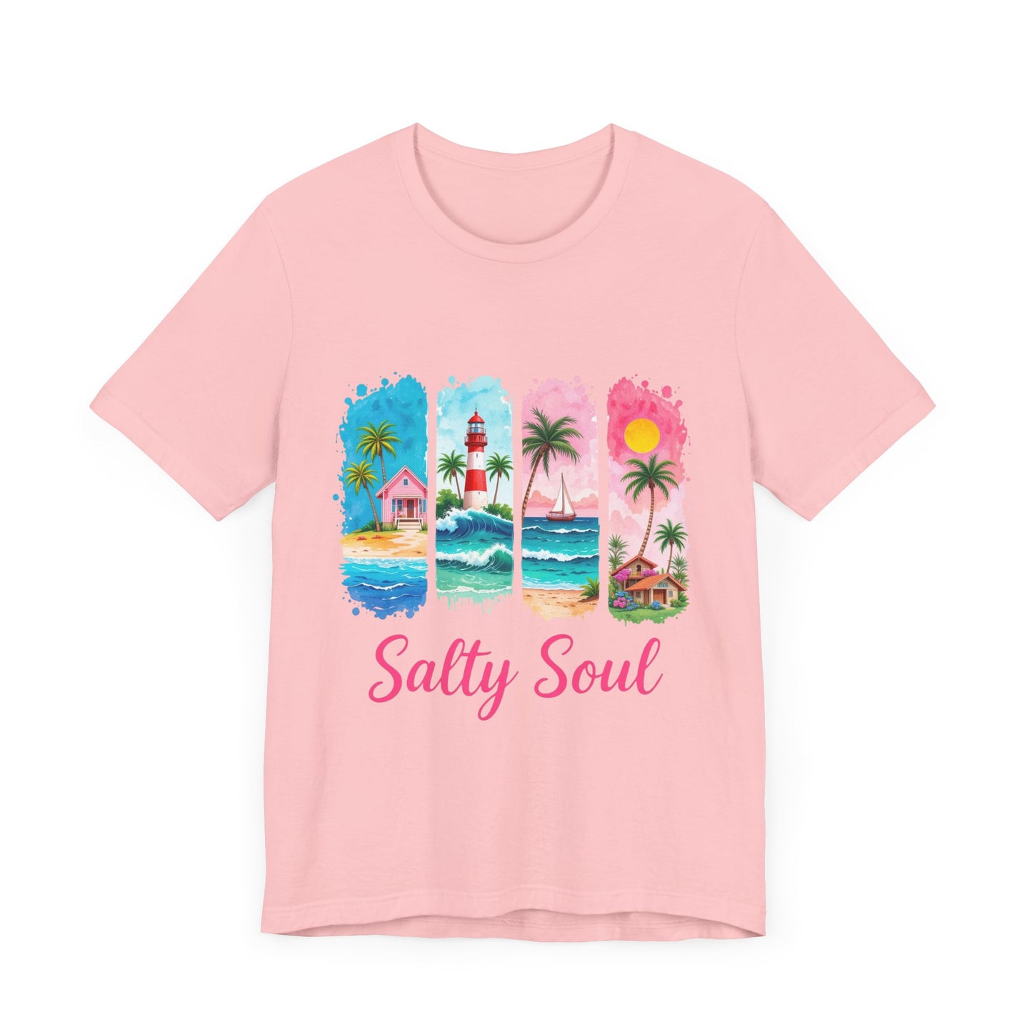 Salty soul summer T-Shirt - Summer Vibe Unisex Tee