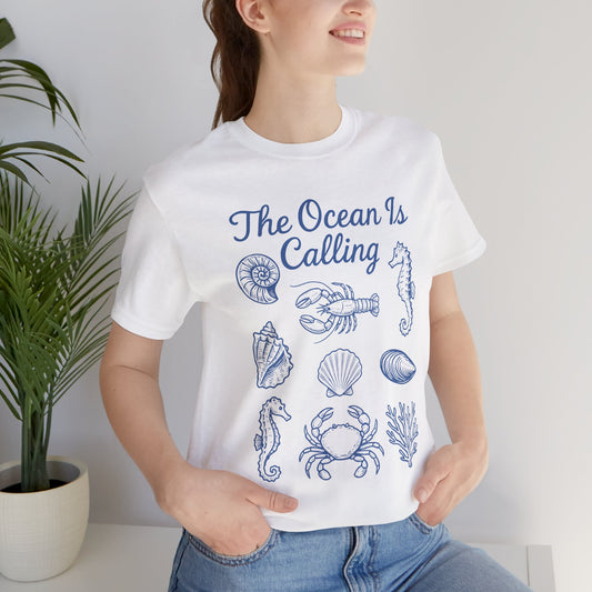The ocean is calling  ,Summer vibes tee