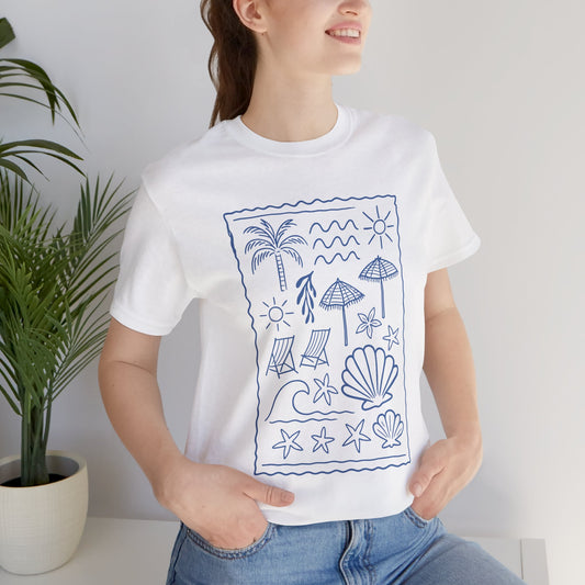 Costal summer T-Shirt - Summer Vibe Unisex Tee