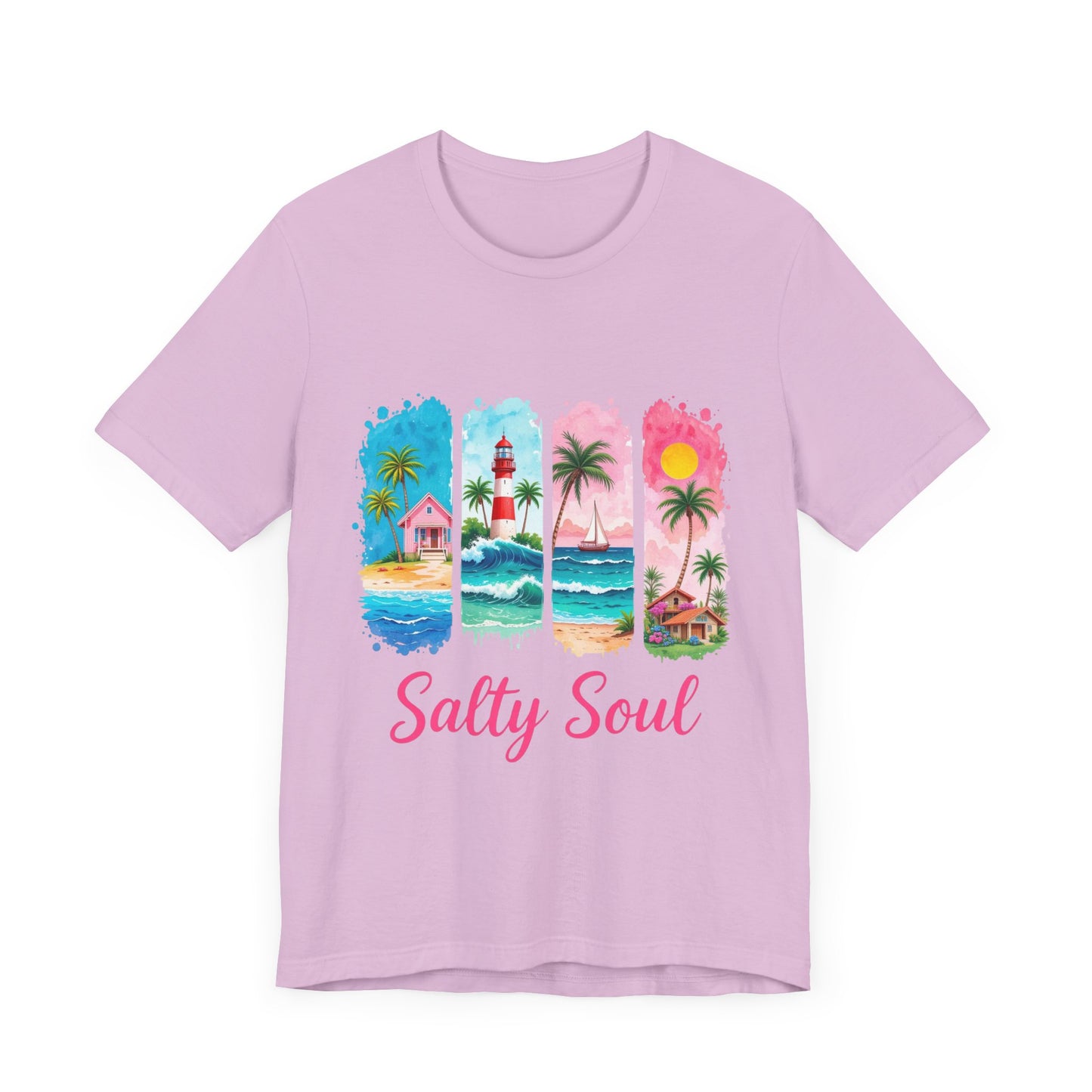 Salty soul summer T-Shirt - Summer Vibe Unisex Tee