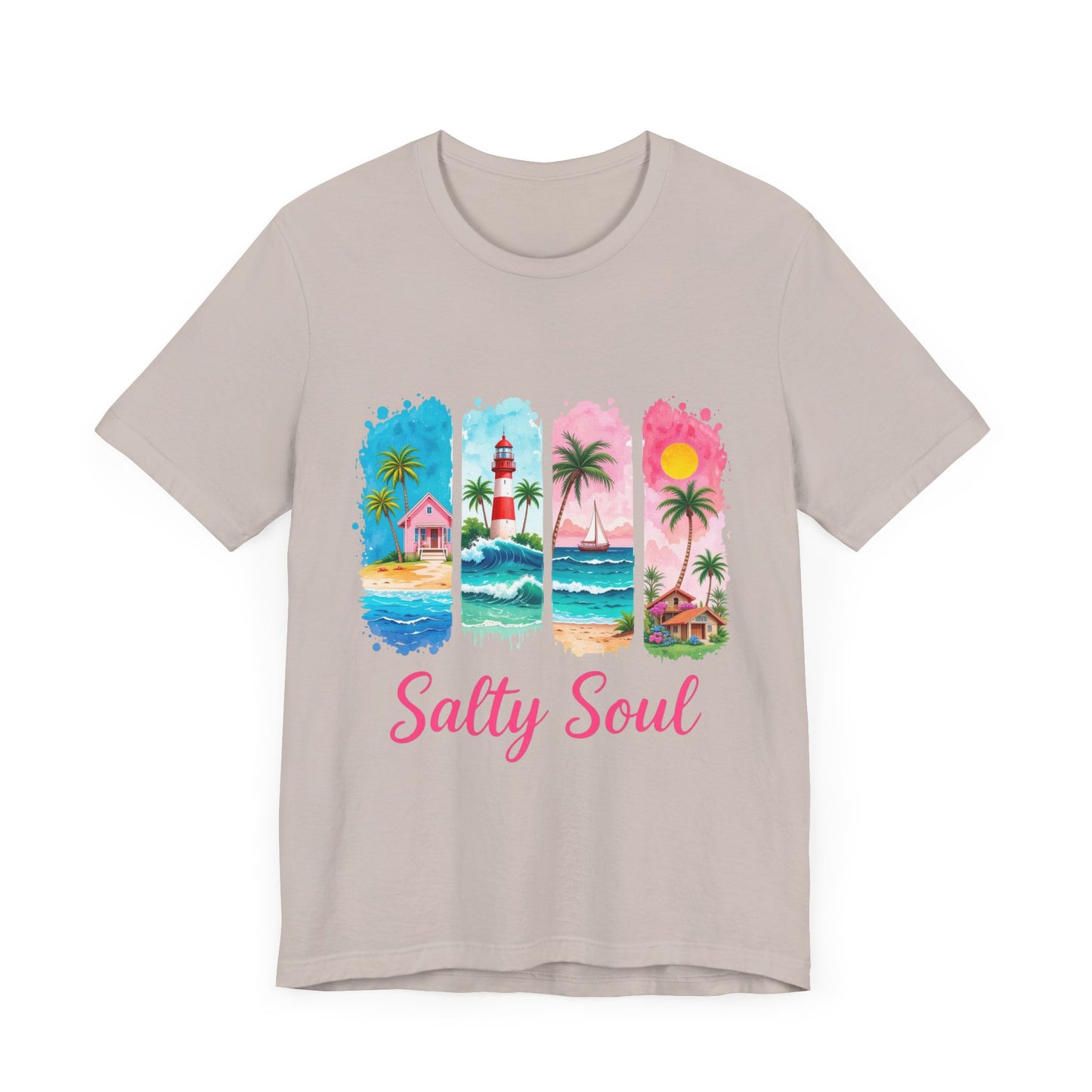 Salty soul summer T-Shirt - Summer Vibe Unisex Tee