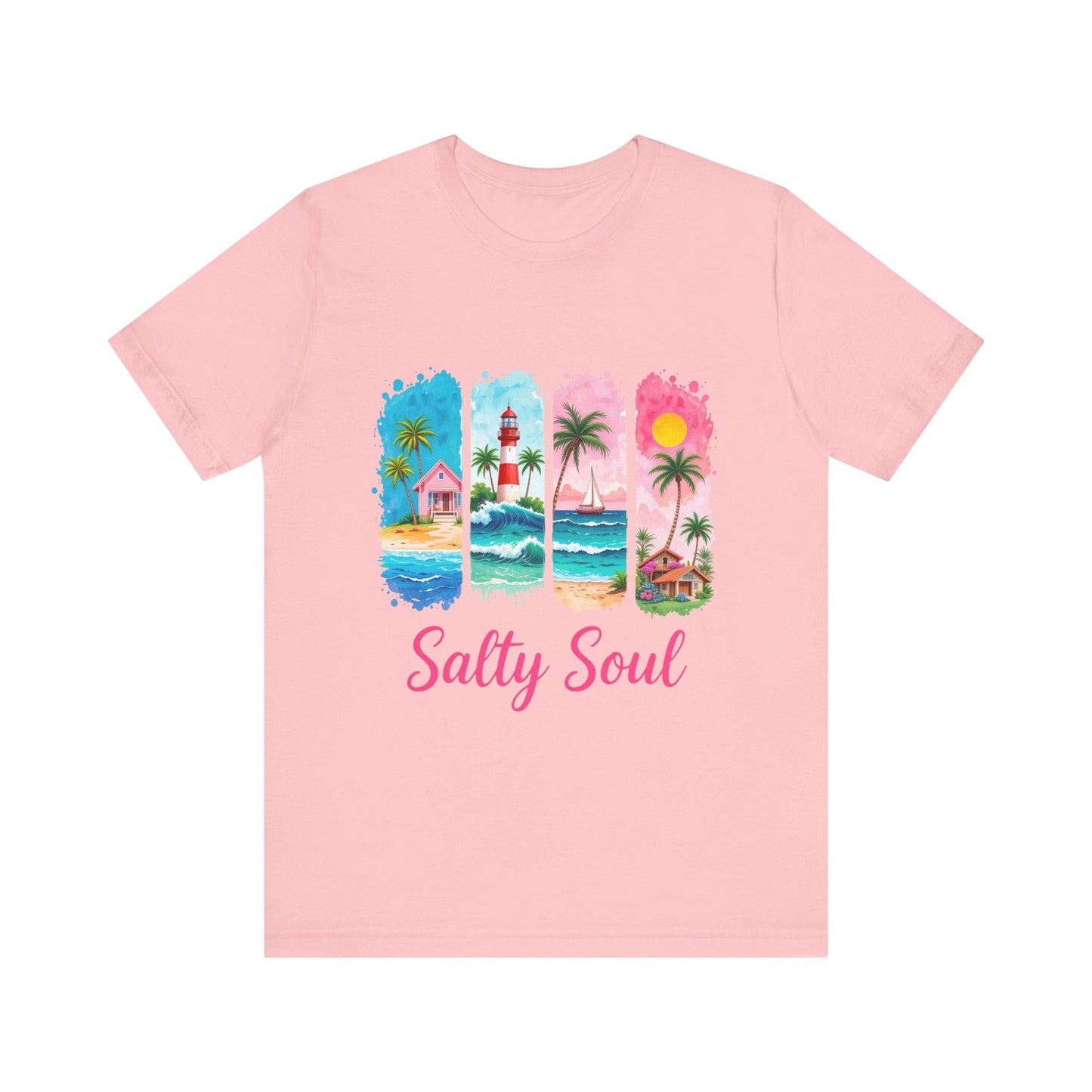 Salty soul summer T-Shirt - Summer Vibe Unisex Tee
