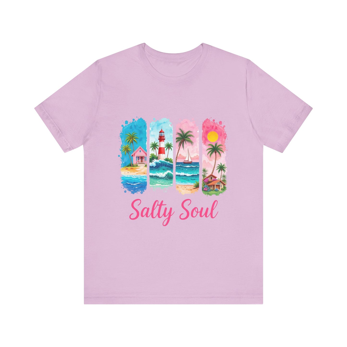 Salty soul summer T-Shirt - Summer Vibe Unisex Tee