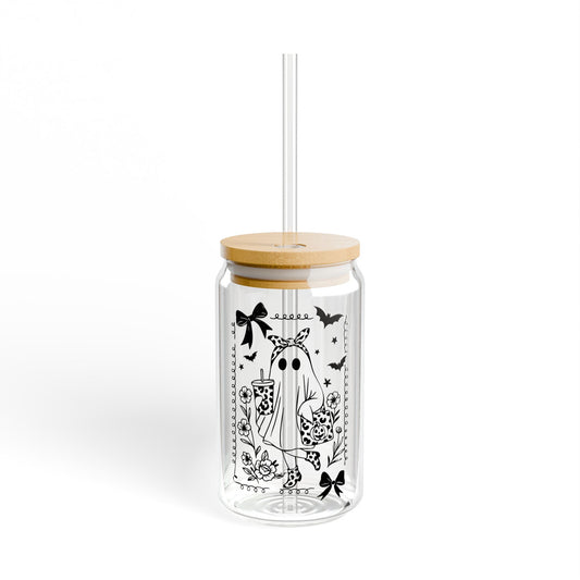 Chic Ghost Lady – Libbey Glass Can