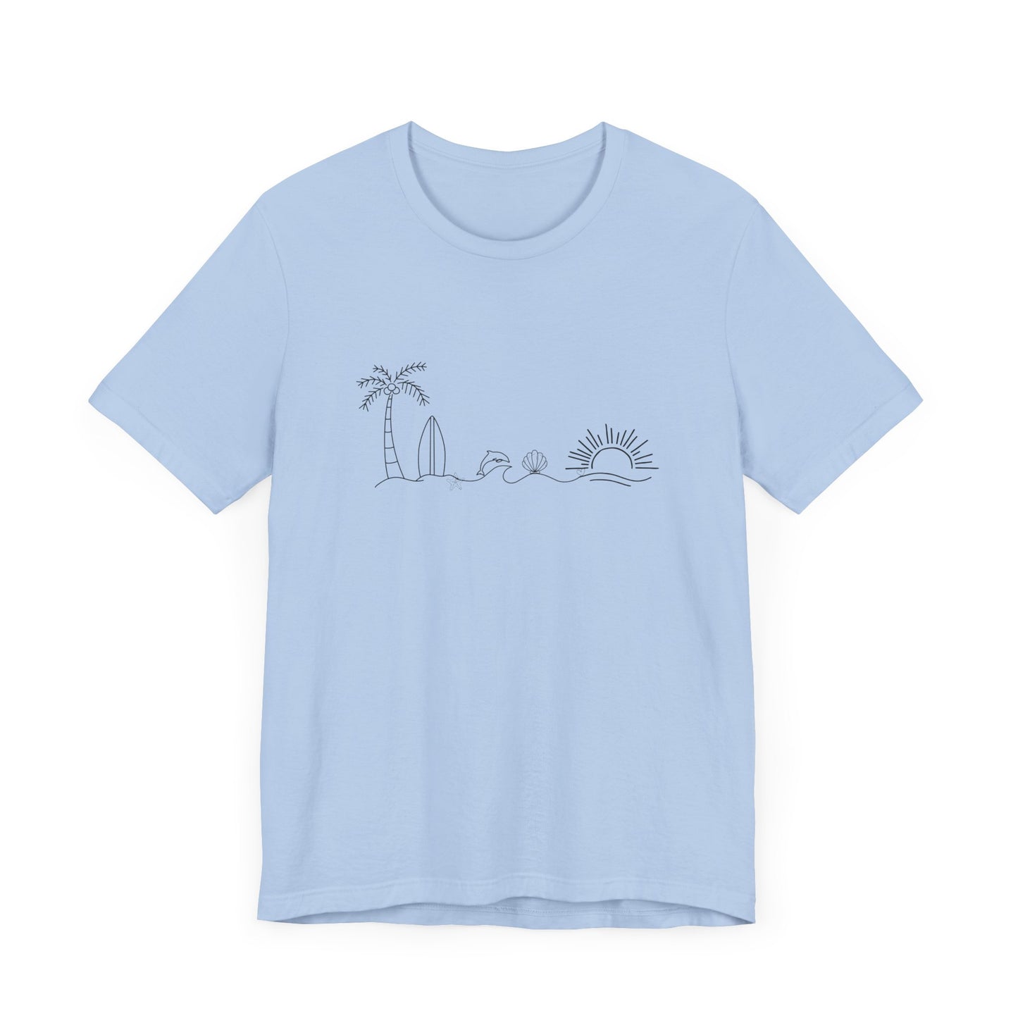 Minimal summer vibes shirt