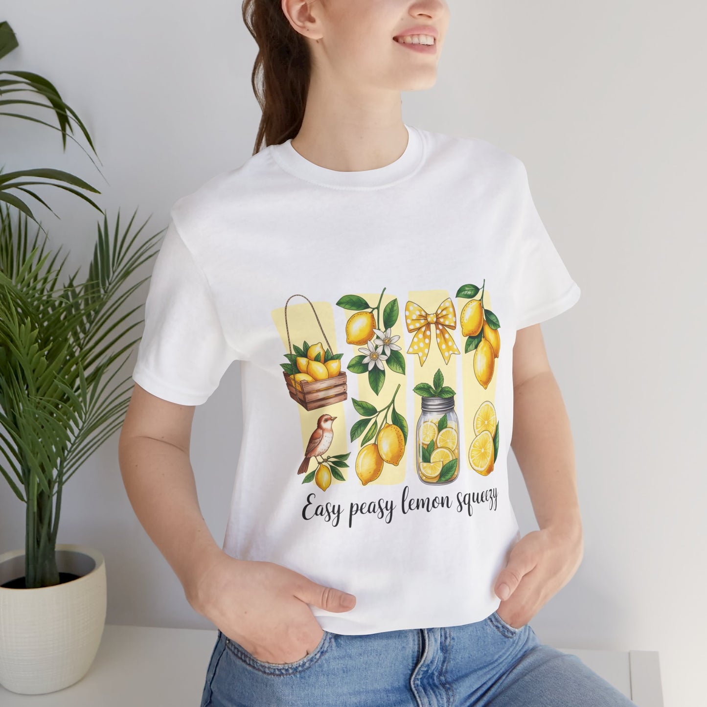 Easy peasy lemon T-Shirt - Summer Vibe Unisex Tee