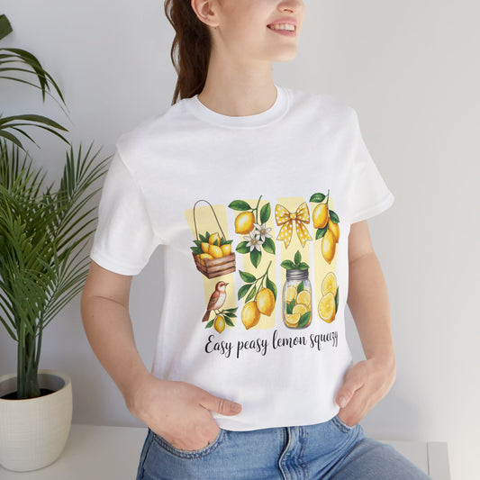 Easy peasy lemon T-Shirt - Summer Vibe Unisex Tee
