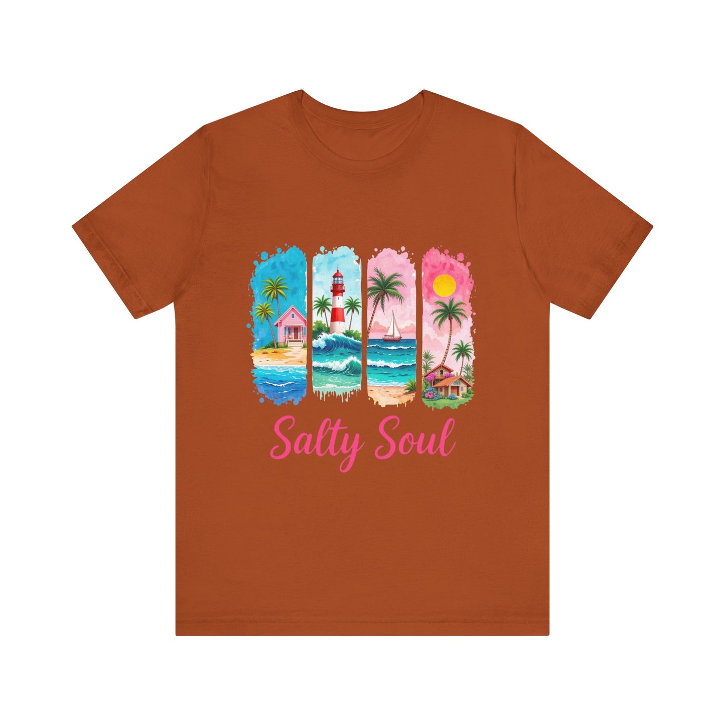 Salty soul summer T-Shirt - Summer Vibe Unisex Tee