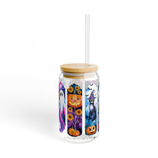 Mystic Halloween Libbey Glass Can 