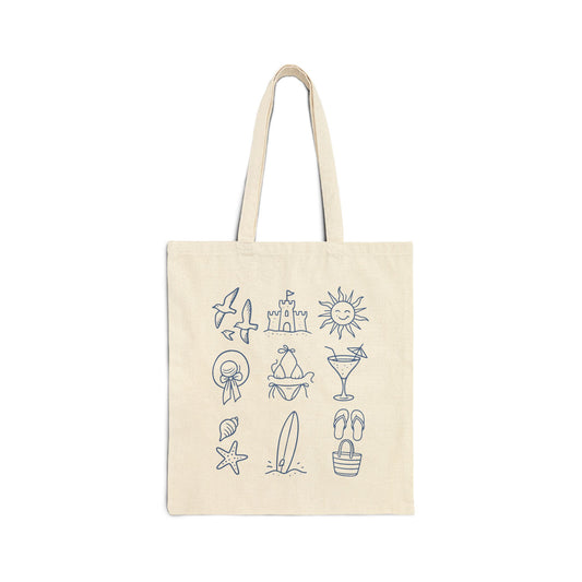 Costal Beach Tote Bag