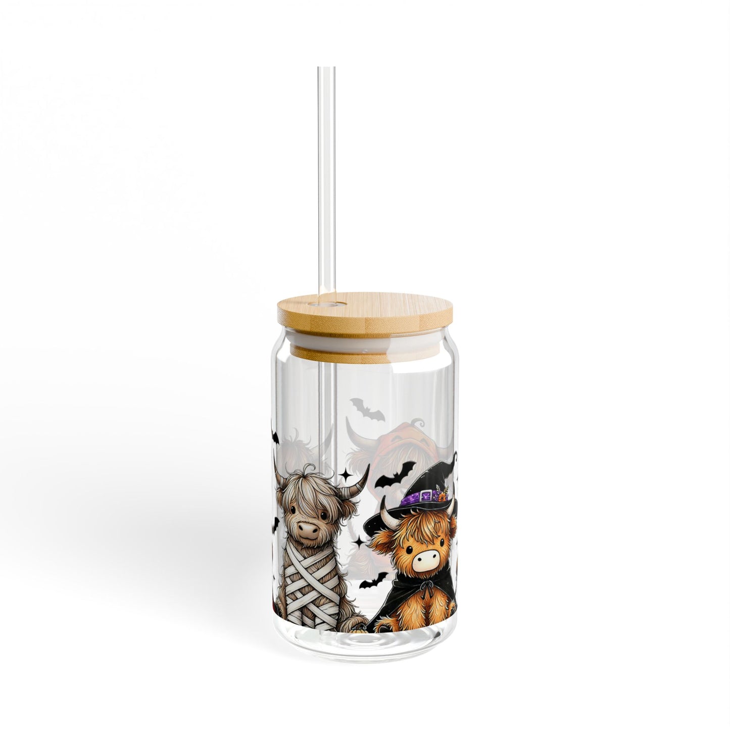 Halloween Cow – Libbey Glass Can