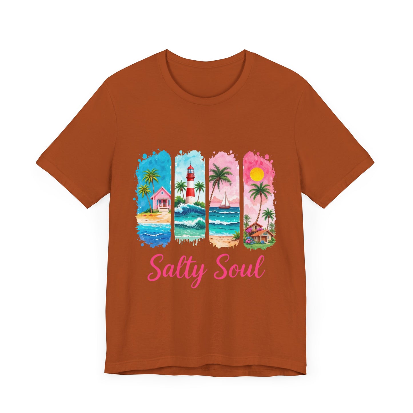 Salty soul summer T-Shirt - Summer Vibe Unisex Tee