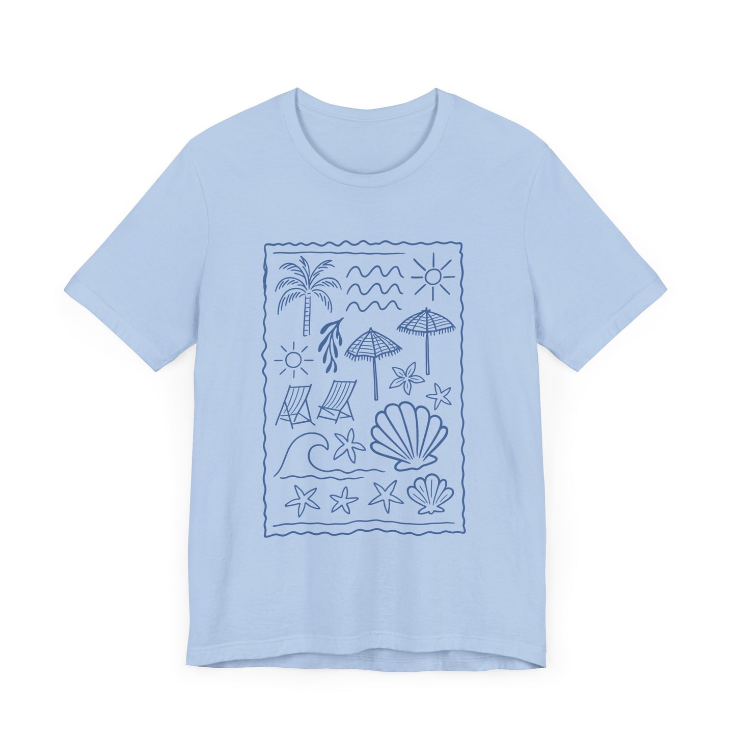 Costal summer T-Shirt - Summer Vibe Unisex Tee