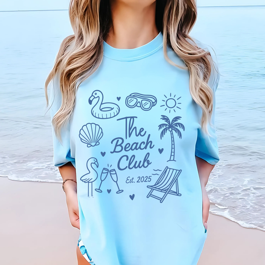 The beach club summer shirt