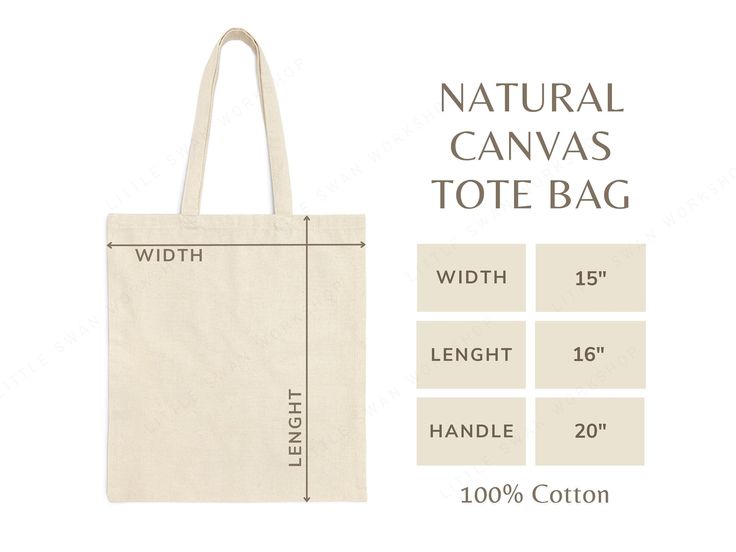 Minimalist Beach Tote Bag