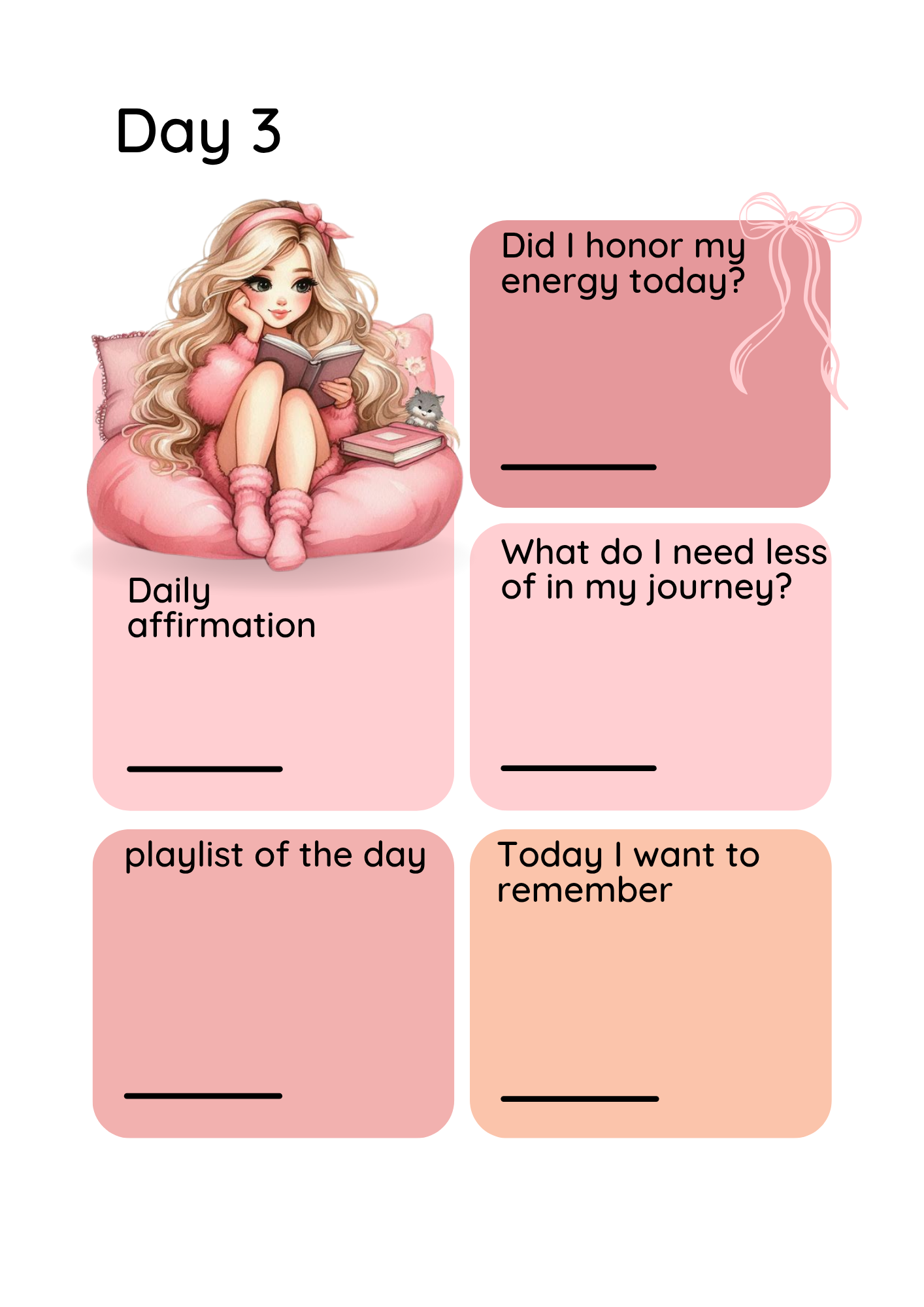 60 Days soft girl summer Glow up planner