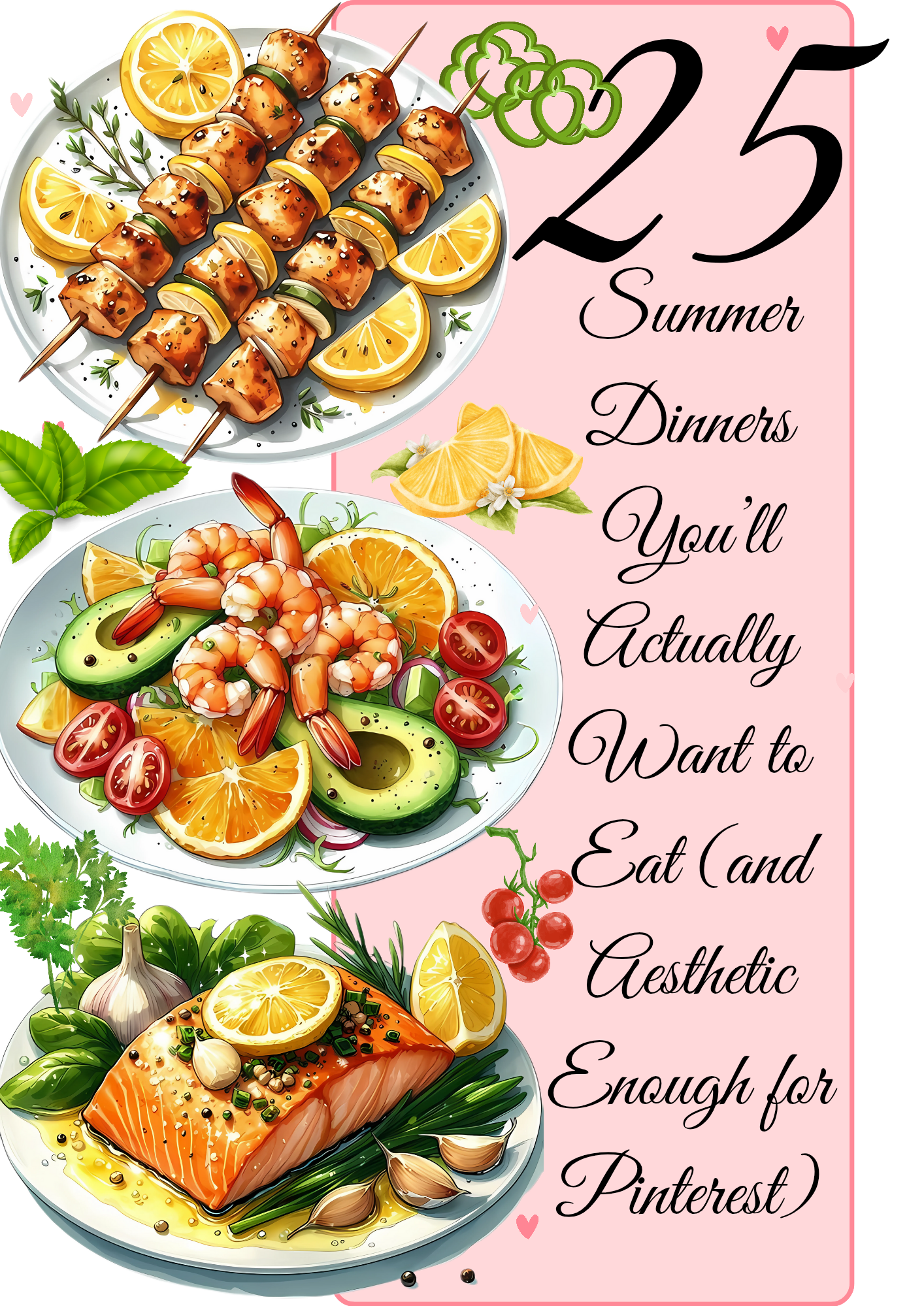 25 summer dinner recipes