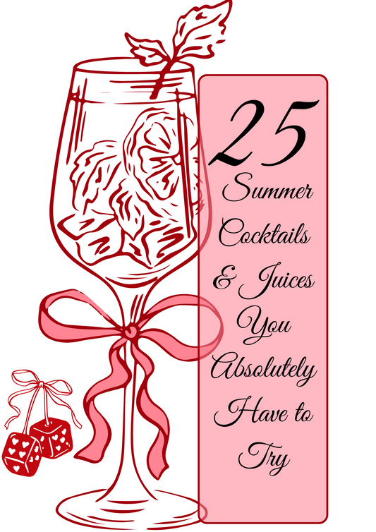 25 cocktails and mocktails recipes